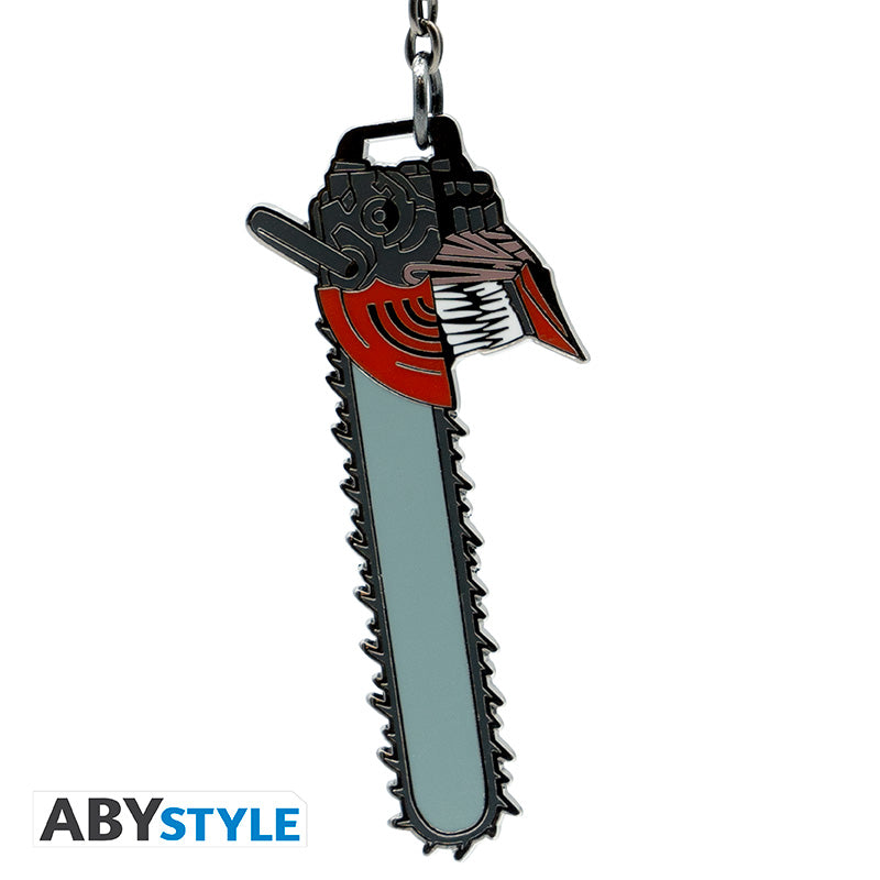 Brelok metalowy Chainsaw Man z motywem head