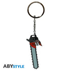 Brelok metalowy Chainsaw Man z motywem head — ujęcie 2