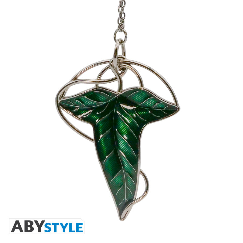 Brelok 3D Władca Pierścieni z motywem Lorien Leaf