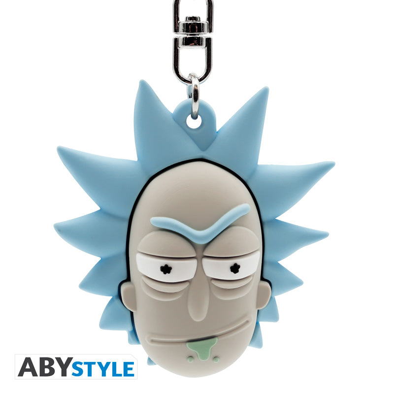 Brelok 3D Rick and Morty z motywem Rick Sanchez