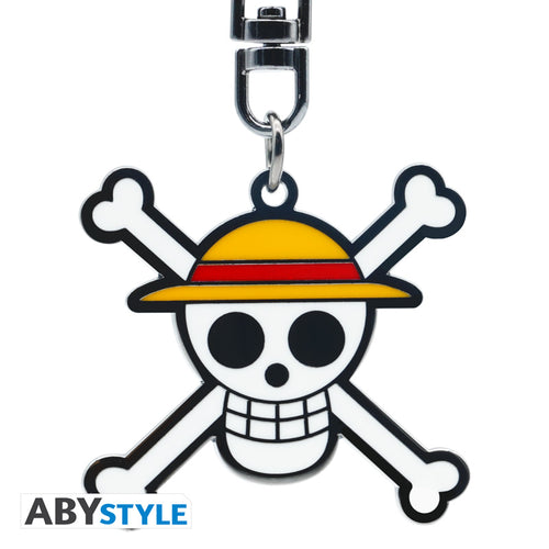 Brelok metalowy One Piece z motywem Skull Luffy