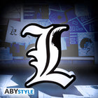 Lampka 2D Death Note z motywem L — ujęcie 2