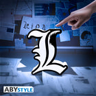 Lampka 2D Death Note z motywem L — ujęcie 3