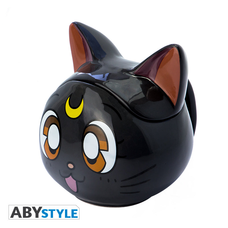 Kubek 3D Sailor Moon z motywem Luna