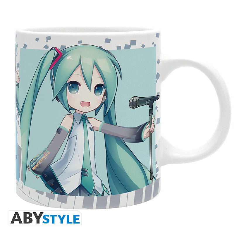 Kubek Hatsune Miku z motywem Hastune Miku matte