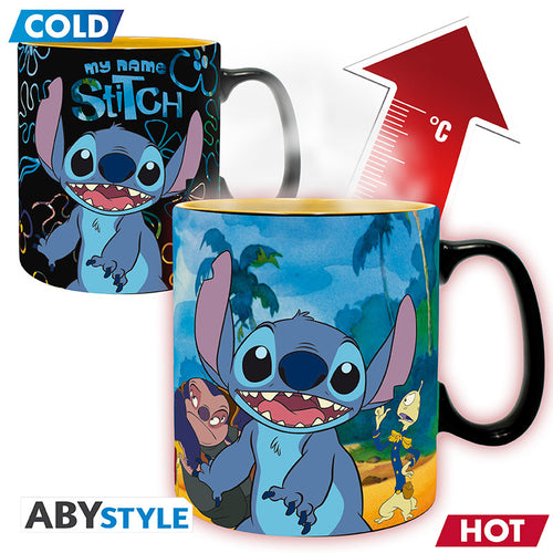 Kubek zmieniający kolor Disney z motywem Lilo & Stitch