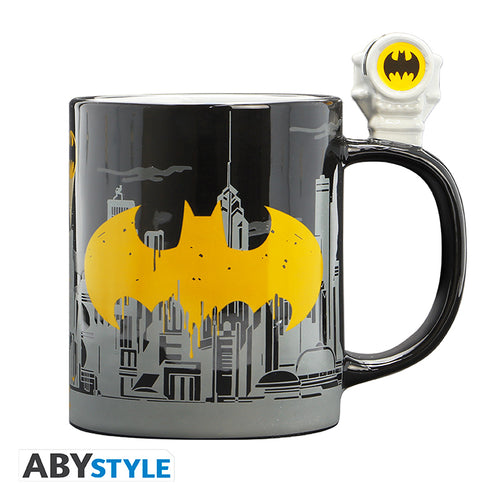 Kubek 3D DC Comics z motywem handle Bat Signal & Batman
