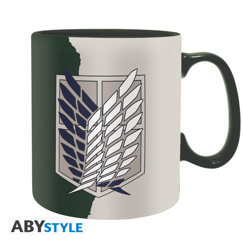 Kubek Attack on Titan z motywem Emblem S4