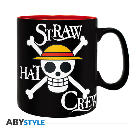 Kubek One Piece z motywem Luffy & Skull