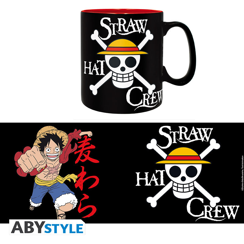 Kubek One Piece z motywem Luffy & Skull — ujęcie 4