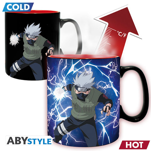 Kubek zmieniający kolor Naruto z motywem Kakashi/Itachi