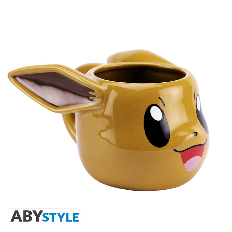 Kubek 3D Pokémon z motywem Eevee