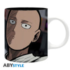 Kubek One Punch Man z motywem poważny Saitama