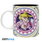 Kubek Sailor Moon z motywem Sailor Moon kontra Black Lady, ujęcie 2