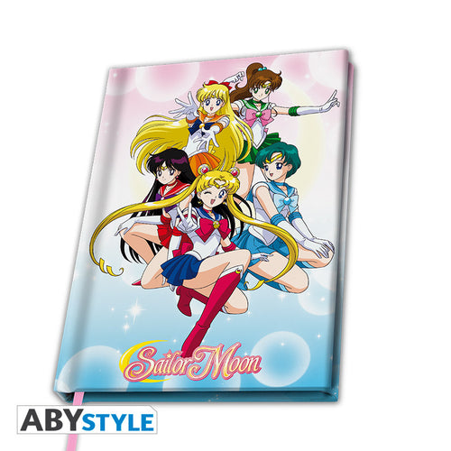 Notes A5 Sailor Moon z motywem Sailor warriors