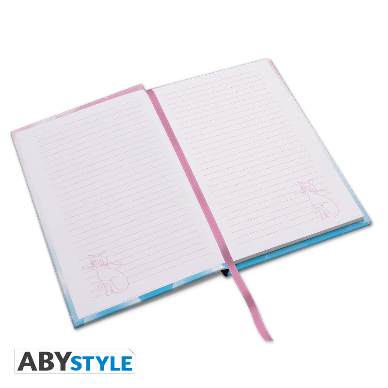Notes A5 Sailor Moon z motywem Sailor warriors — ujęcie 4