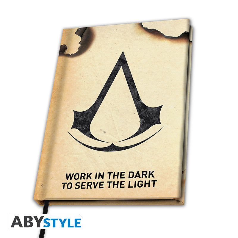 Notes A5 Assassin's Creed z motywem Crest
