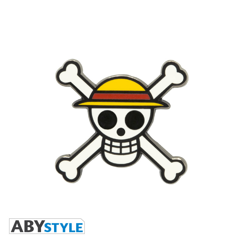 Pin One Piece z motywem Skull