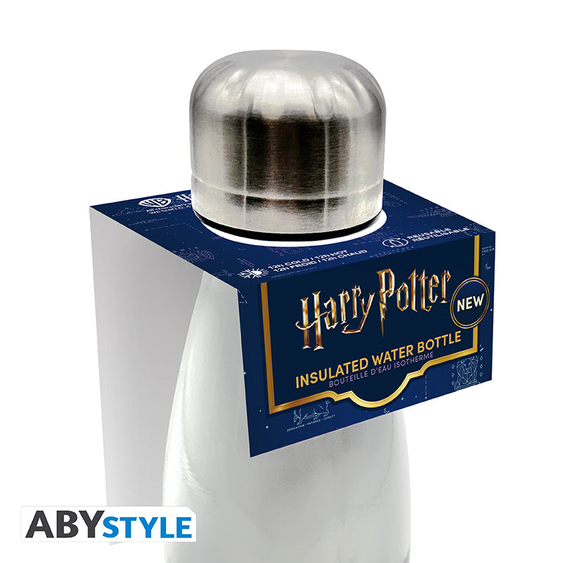 Butelka metalowa Harry Potter z motywem Hogwarts — ujęcie 3 — ujęcie 3