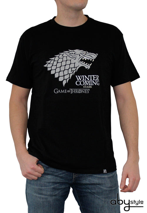 Koszulka Gra o Tron z motywem hasło Winter is Coming