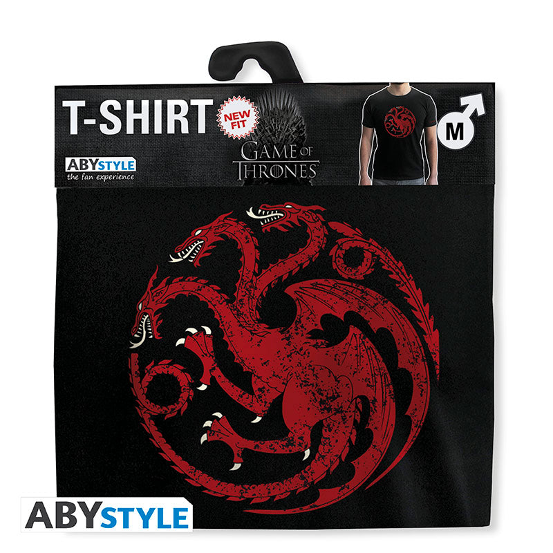 Koszulka Gra o Tron z motywem herb Targaryenów, ujęcie 5