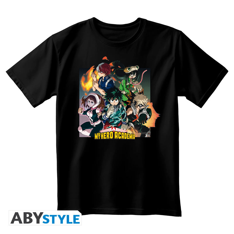 Koszulka My Hero Academia z motywem bohaterowie klasy 1-A