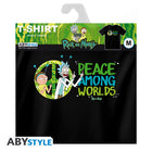 Koszulka Rick and Morty z motywem Peace Among Worlds, ujęcie 4