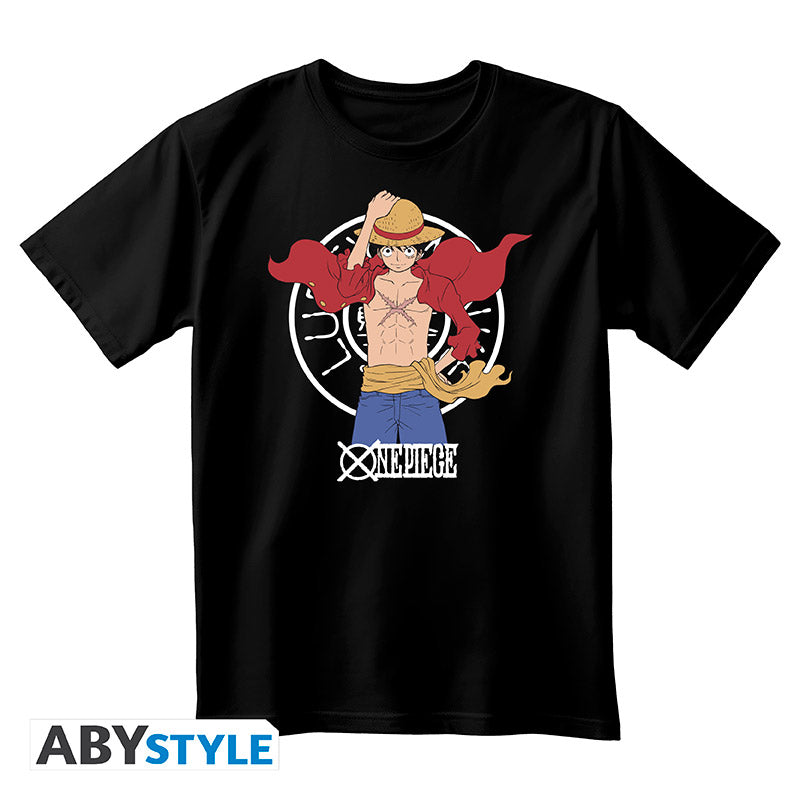 Koszulka One Piece z motywem Luffy w Nowym Świecie