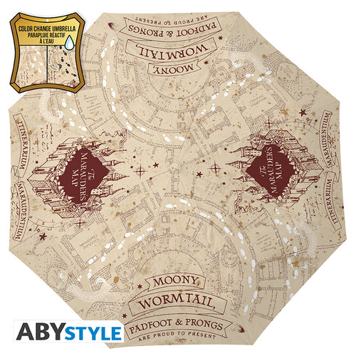 Parasol Harry Potter z motywem Mapa Huncwotów