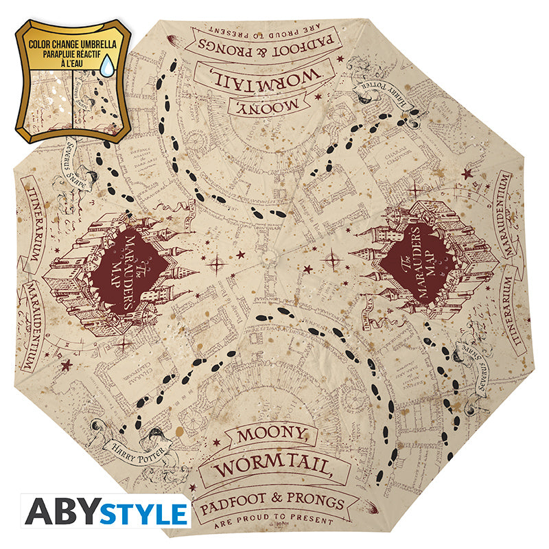 Parasol Harry Potter z motywem Mapa Huncwotów, ujęcie 2 — ujęcie 2