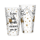Szklanka XXL Disney z motywem Tinkerbell Gold Glitter — ujęcie 2