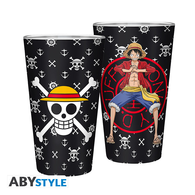 Szklanka XXL One Piece z motywem Luffy