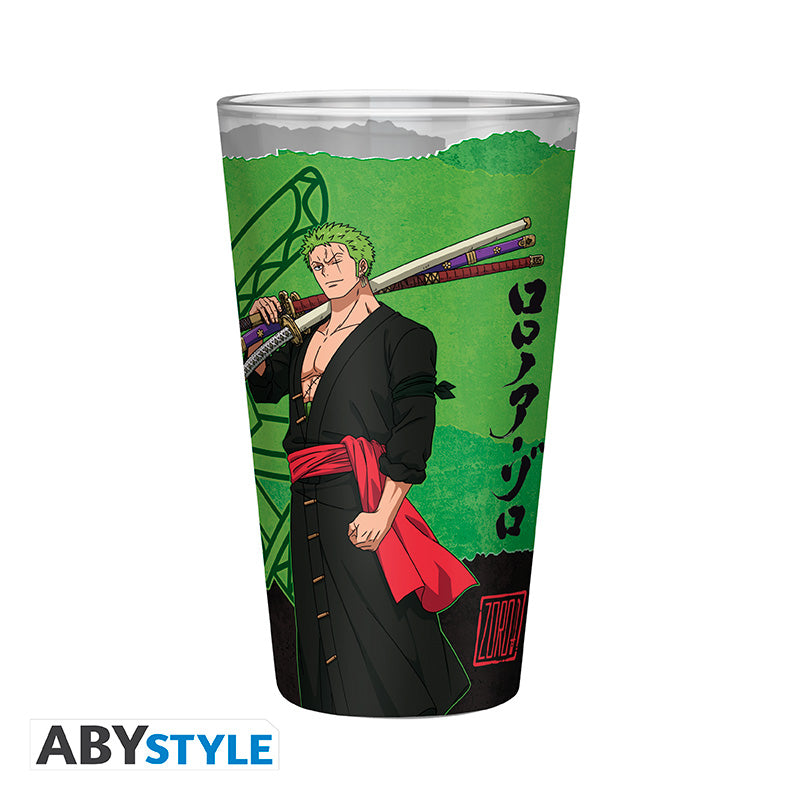 Szklanka XXL One Piece z motywem Zoro