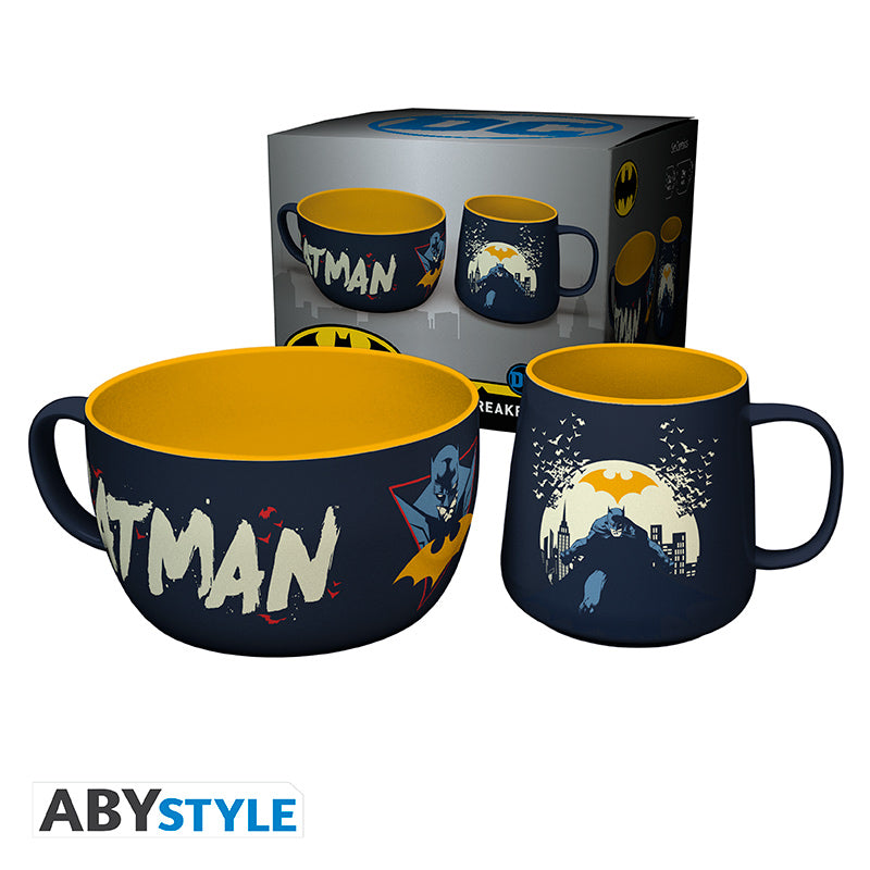 Zestaw śniadaniowy DC Comics z motywem Batman Iconic