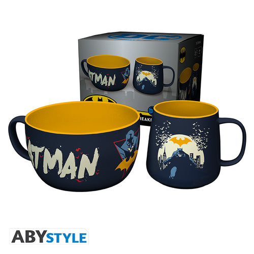 Zestaw śniadaniowy DC Comics z motywem Batman Iconic
