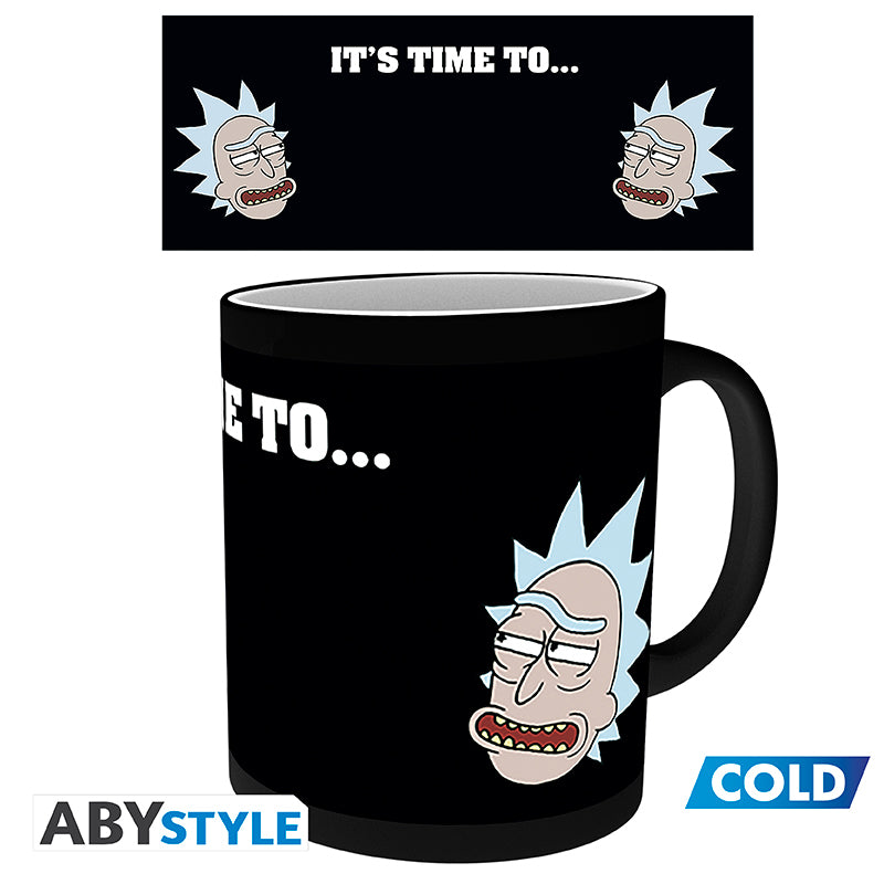 Kubek zmieniający kolor Rick and Morty z motywem Get Schwifty, ujęcie 3 — ujęcie 3