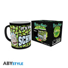 Kubek zmieniający kolor Rick and Morty z motywem Get Schwifty, ujęcie 5