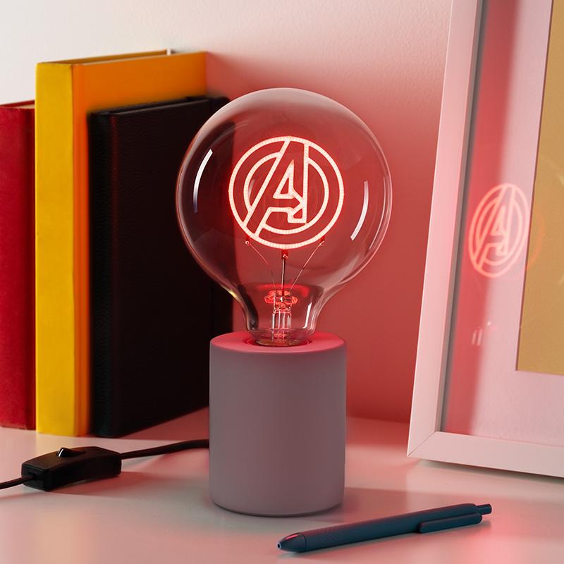 Lampka Neonowa Marvel Avengers Logo