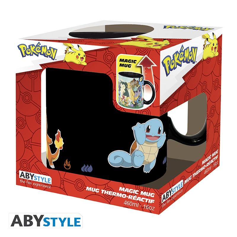 Kubek termoaktywny Pokémon Ewolucja starterów Kanto