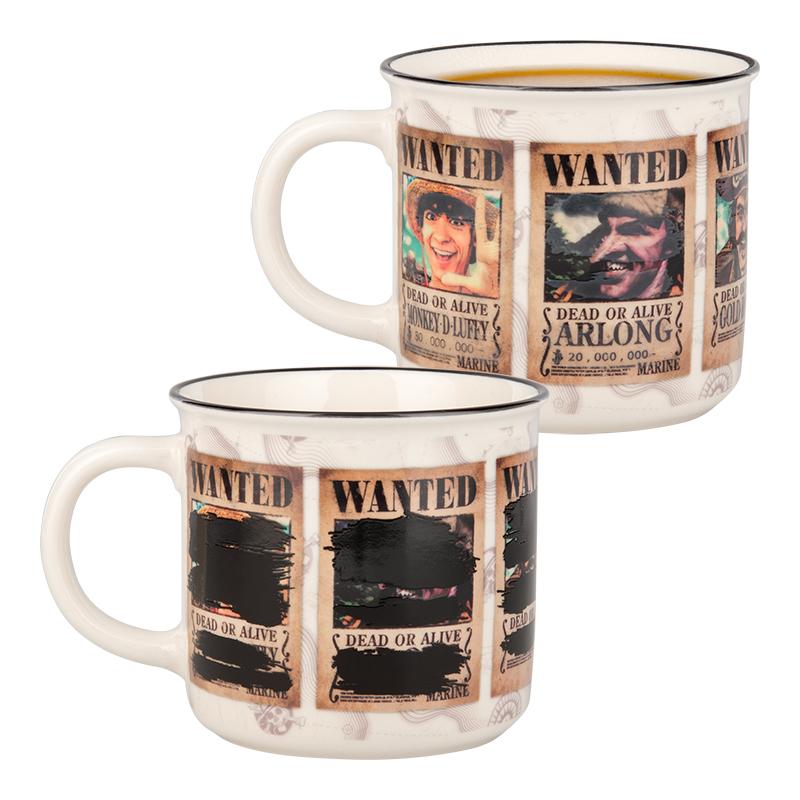 Kubek zmieniający kolor One Piece Wanted