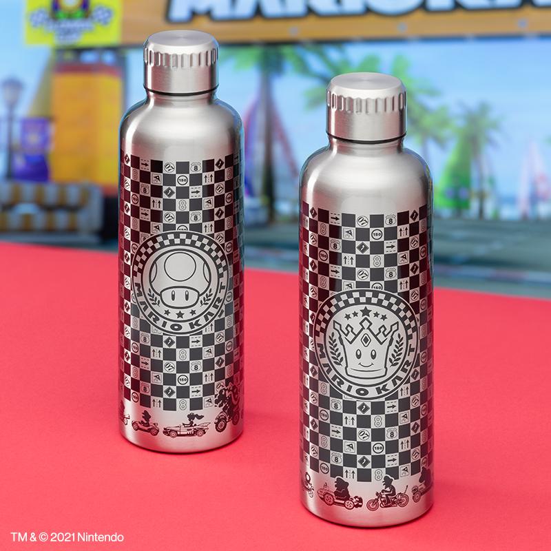 Butelka metalowa Mario Kart Mushroom Cup