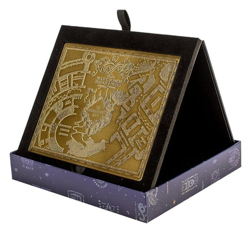 Ozdoba Harry Potter Mapa Huncwotów metalowa replika