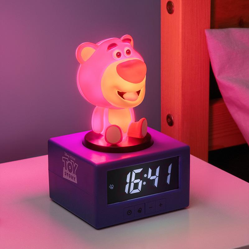 Budzik Disney Toy Story Miś Tuliś Lotso