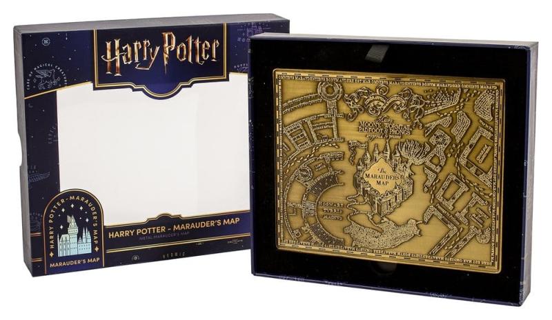 Ozdoba Harry Potter Mapa Huncwotów metalowa replika — ujęcie 3