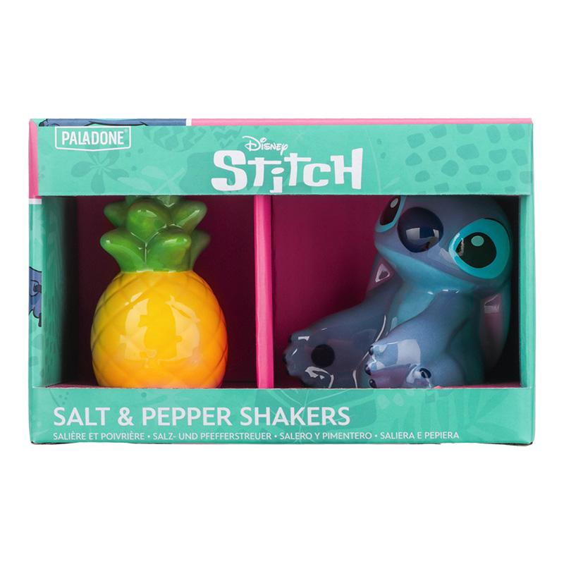 Zestaw solniczka i pieprzniczka Disney Stitch i Ananas