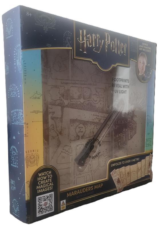 Zestaw Gadżet Harry Potter Mapa Huncwotów i Różdżka