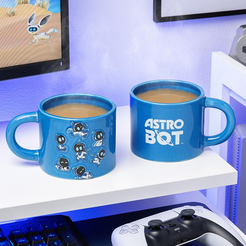 Kubek Astro Bot z tłoczonym wzorem
