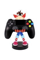 Stojak na telefon i pada Crash Bandicoot