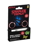 Lampki rowerowe LED Stranger Things 5 zestaw z naklejkami