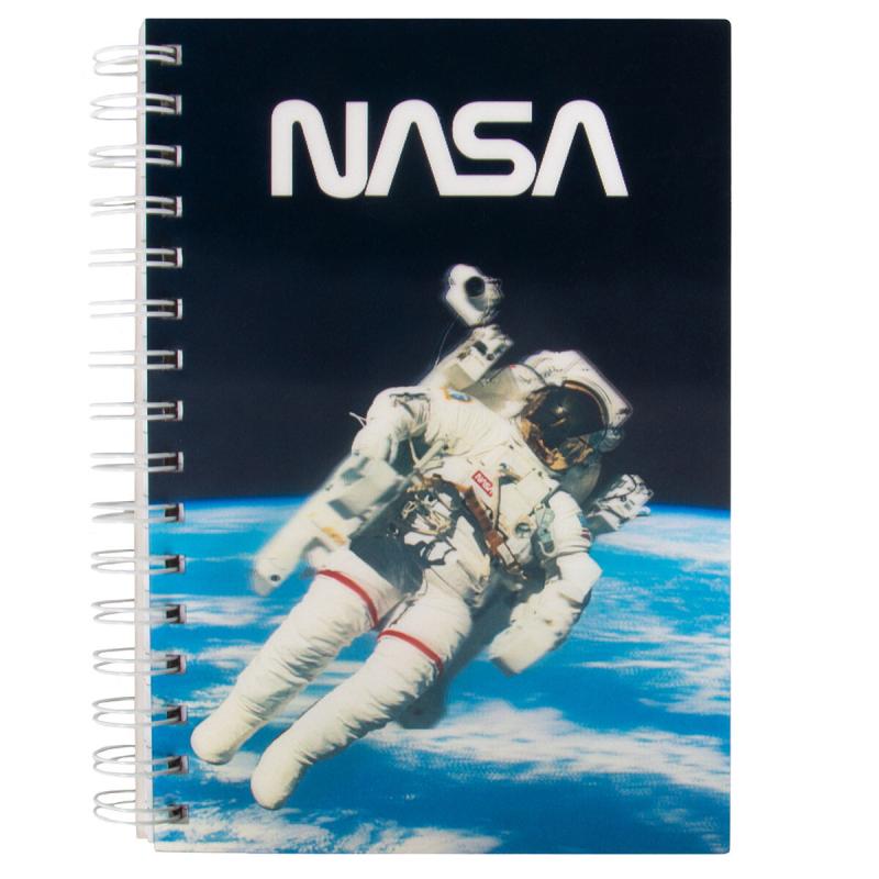 Notatnik 3D NASA A5 soczewkowa okładka — фото 3
